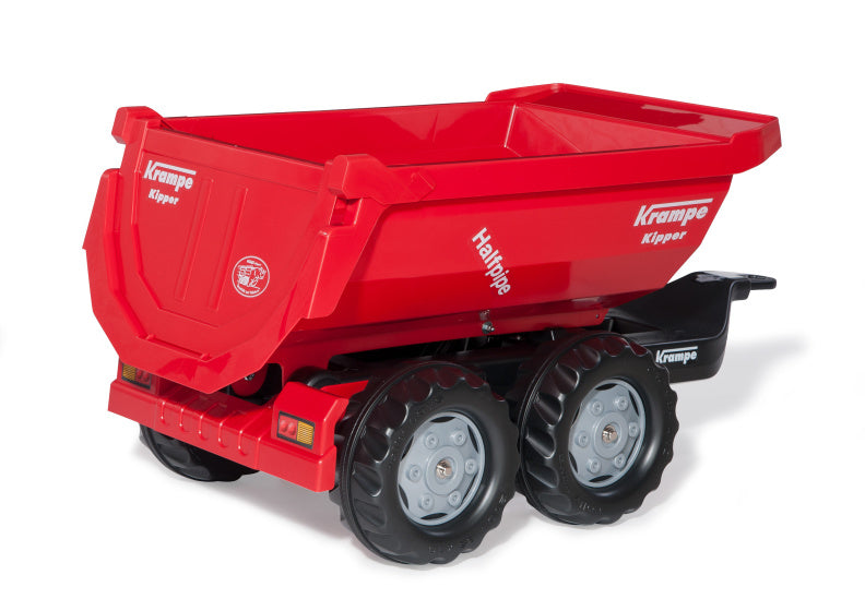 Load image into Gallery viewer, Rolly toys Aanhanger RollyHalfpipe 89 x 43 x 45 cm rood
