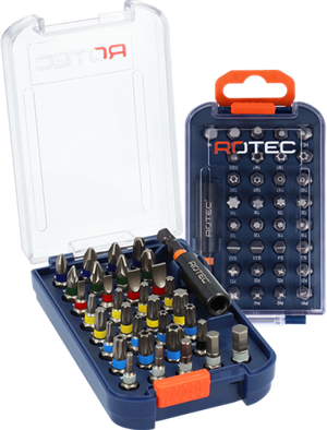 Rotec bitset | 34-delig | opti-line | ph-pz-t-sl-h-tt-sqd + bithouder - 827.9205
