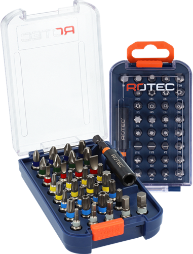 Afbeelding laden in galerijviewer, Rotec bitset | 34-delig | opti-line | ph-pz-t-sl-h-tt-sqd + bithouder - 827.9205
