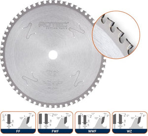 Rotec hm dry-cutter zaagblad bouwstaal, ø355x2,4x30mm z=90 wwf ln - 5560165