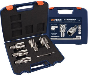 Rotec hss kernborenset silver-line '536w', wld 19, 6-dlg, ø24-32 - 5369006 - 536.9006