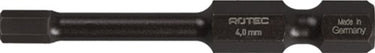 Rotec impact insertbit inbus 4,0 l=50mm e 6,3 basic - 5 stuks - 8174104 - 817.4104