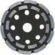 Rotec komschijf black line dubbel rijig 125 22,23 - 7511253 - 751.1253