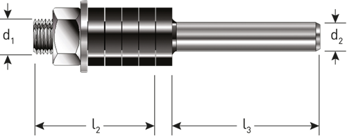Chargez l'image dans la visionneuse de la galerie, Rotec spindel zonder lager | ø8 | d2=8 - 271.42.0800
