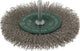 Rotec stiftborstel sch.6mm ø100x0,30 mm x 12 mm gegolfd rvs draad - 7980350 - 798.0350