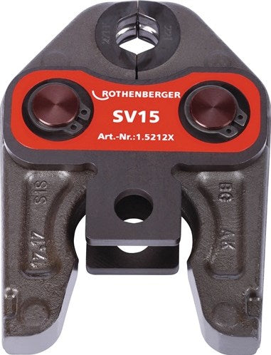 Rothenberger werkstukklem | 32-34 kn nominale wijdte 28 mm | speciaal staal | romax 4000, romax 3000 ac, romax ac eco | 1 stuk - 015215x 015215x