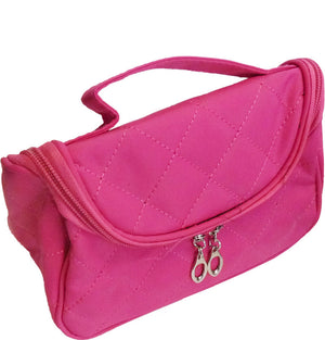 Toilettas roze 20x10x12cm toilettas roze 20x10x12cm