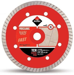Rubi diamantschijf tcr 115 | superpro | 115 x 22,2 x 1,4 mm - 31972