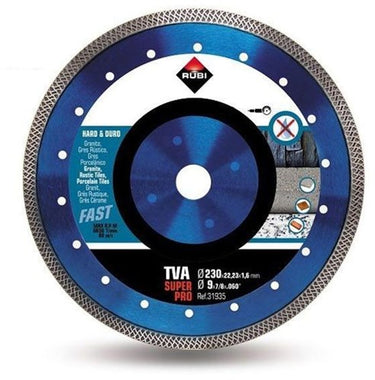 Rubi diamantschijf turbo viper (tva) | 230 x 1,6 x 22,2 mm - 31935