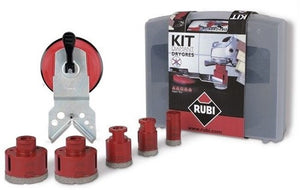 Rubi drygres | tegelboorset | ø 28, 35, 43, 50 en 68 mm | m14 | droog | 5-delig - 50936