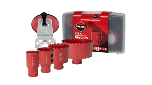 Rubi kit 4 drygres boren premium - 51931