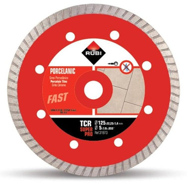 Rubi tcr 125 superpro turbo diamantzaagblad | doorlopende diamant kroon - 31973