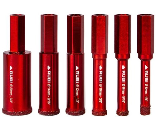 Laden Sie das Bild in Galerie -Viewer, Rubi waxboor drygres 4drill hex 6 mm - 05923
