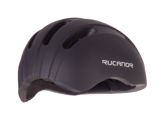 Rucanor city flow fietshelm e-bike verstelbaar zwart maat 58-61 cm (l)