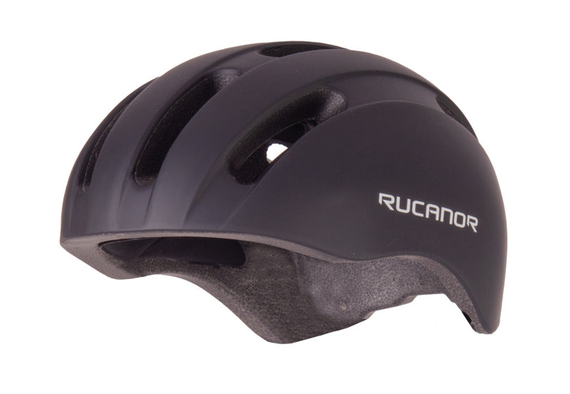 Load image into Gallery viewer, Rucanor City Flow Fietshelm Verstelbaar Zwart Maat 55-58 cm (M)
