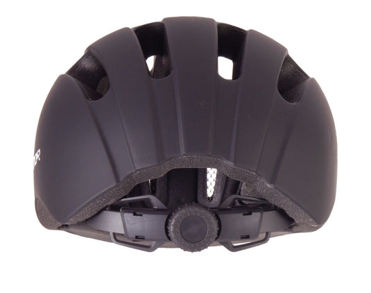 Rucanor city flow fietshelm e-bike verstelbaar zwart maat 58-61 cm (l)