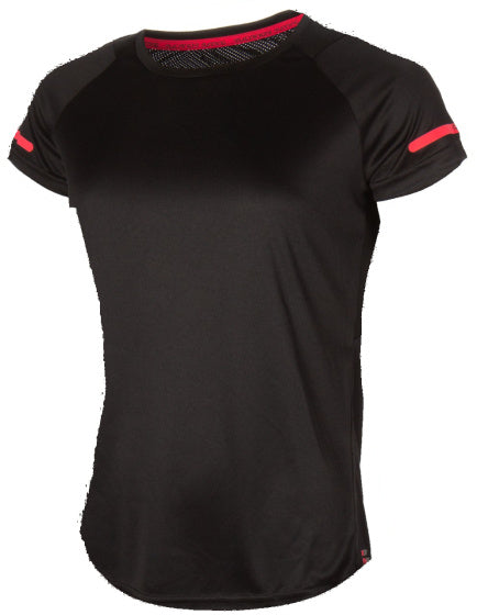Load image into Gallery viewer, Rucanor Dana sportshirt dames zwart maat S
