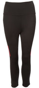 Rucanor Danila capri hardloopbroek dames zwart maat XXL