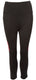 Rucanor Danila capri hardloopbroek dames zwart maat S