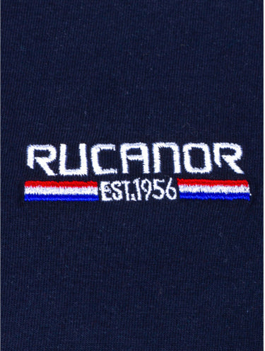 Rucanor Raffi basic shirt ronde hals heren donkerblauw maat S