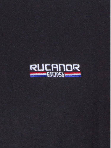Rucanor Raffi basic shirt ronde hals heren zwart maat S