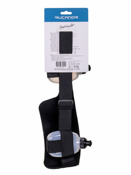 Load image into Gallery viewer, Rucanor Running heuptas 2 flessen unisex zwart
