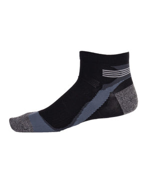 Rucanor Hardloopsokken kort 2-pack zwart maat 43-46