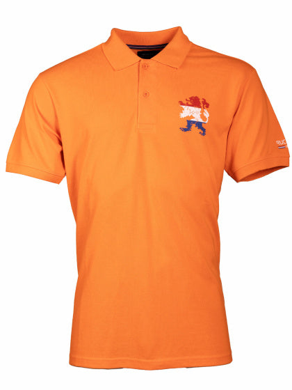 Load image into Gallery viewer, Rucanor Voetbalpolo T-Shirt Korte Mouw Heren Oranje maat M
