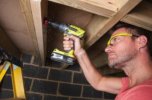 Load image into Gallery viewer, Ryobi r18pd32-2c20gp klopboormachine one+ | 18v | incl. accu's en lader - 5133006898
