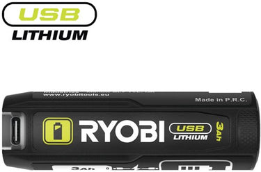 Ryobi rb4l30 | 4v usb-lithium accu 3.0ah power bank - 5133006224