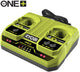 Ryobi rc18240 | one+ 18v 2-poorts lader - 5133005579