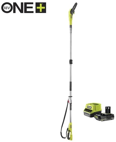 Load image into Gallery viewer, Ryobi ry18pp20a-120 telescopische snoeikettingzaag | incl. accu en lader - 5133006957
