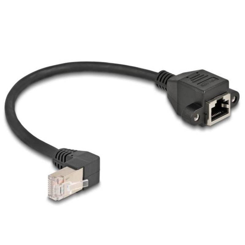Load image into Gallery viewer, Ngk delock netwerkverleabel s ftp stekker rj45 stekker 90° gehoekte
