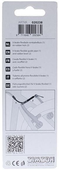 Kabelbocht Simson v-brake flexibel