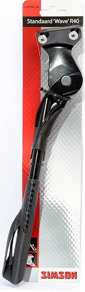 Load image into Gallery viewer, standaard enkel Wave R40 24 28 inch aluminium zwart
