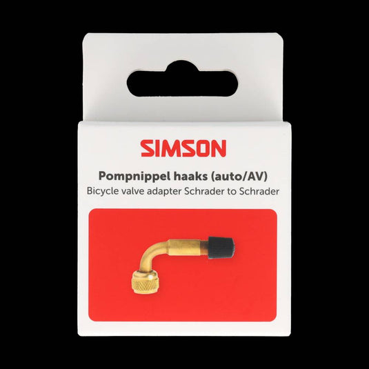 Simson pompnippel haaks autoventiel