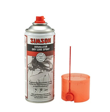 Simson dry lube spray voor derailleur spuitbus 400ml