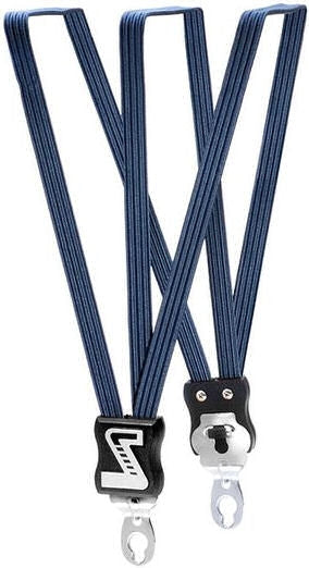 Snelbinder Trio Simson kort met 3 binders - marine blauw