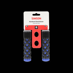 Simson handvatten kinder blauw-zwart