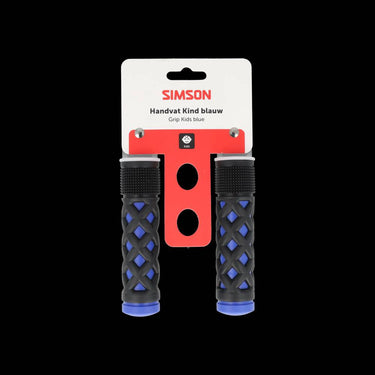 Simson handvatten kinder blauw-zwart