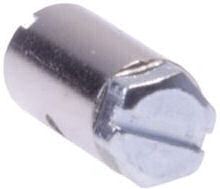 Load image into Gallery viewer, schroefnippels 15 x 8 mm zilver 2 stuks
