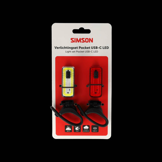Simson verlichtingset aurora pocket