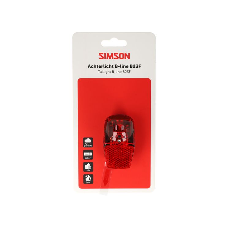Load image into Gallery viewer, Simson aurora achterlicht b-line b23f
