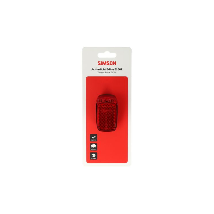 Load image into Gallery viewer, Simson aurora achterlicht e-line e100f
