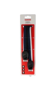 ギャラリービューアに画像をロードする, Simson triobinder 71cm - zwart blauw wit
