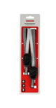 Simson karabijnhaakbinder 60cm zwart wit grijs