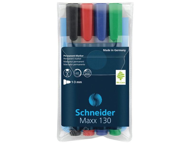 Load image into Gallery viewer, Schneider permanentmarker rond etui 4st
