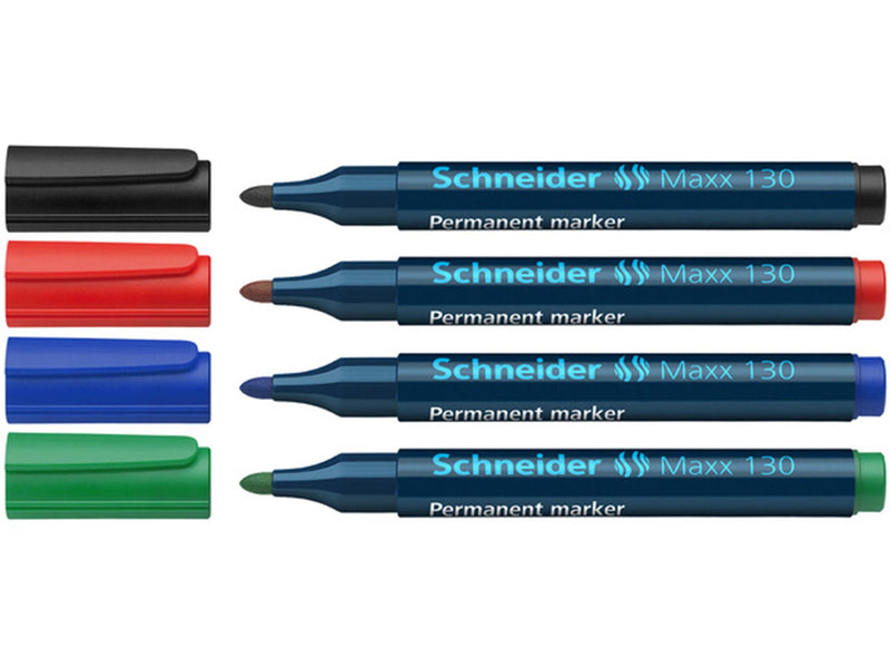 Load image into Gallery viewer, Schneider permanentmarker rond etui 4st
