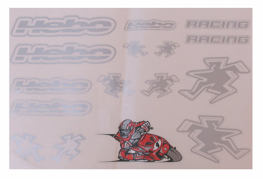 Hebo stickerset moto hm1231