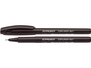Kangaro fijnschrijver 967 0.4 mm zwart 10st
